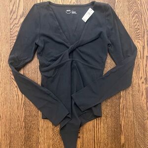 Stylish Black Long Sleeve Top